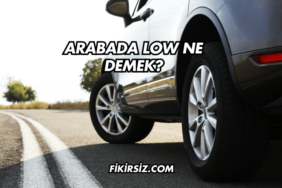 Arabada Low Ne Demek?