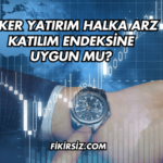 Şeker Yatırım Halka Arz Katılım Endeksine Uygun mu?