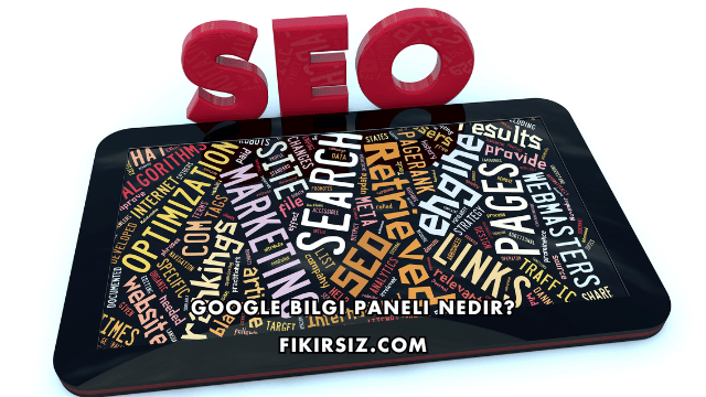 Google Bilgi Paneli Nedir?